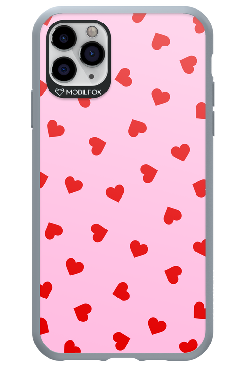 Sprinkle Heart Pink - Apple iPhone 11 Pro Max