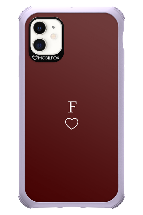 F Burgundia 2.0 - Apple iPhone 11