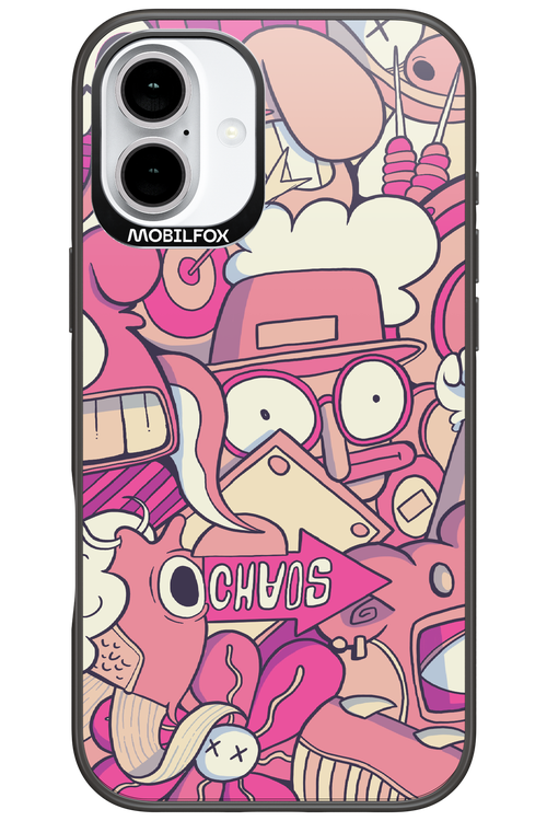 Coral Chaos - Apple iPhone 16 Plus