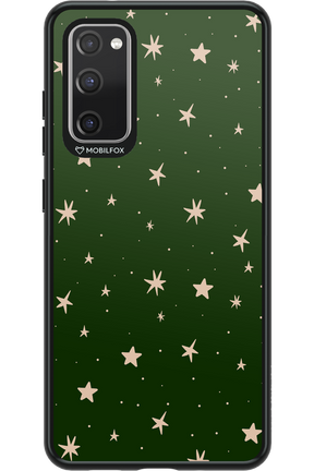 Forest Green Stars - Samsung Galaxy S20 FE