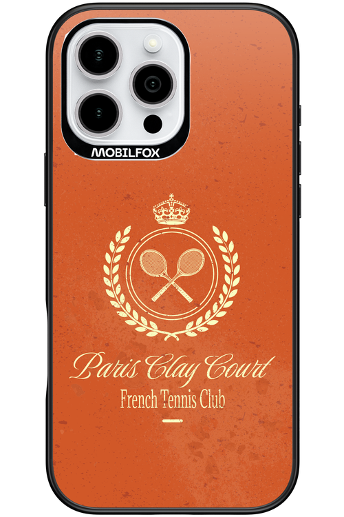 Paris Clay Court Club 2.0 - Apple iPhone 16 Pro Max