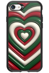 XMAS Hearts - Apple iPhone SE 2022