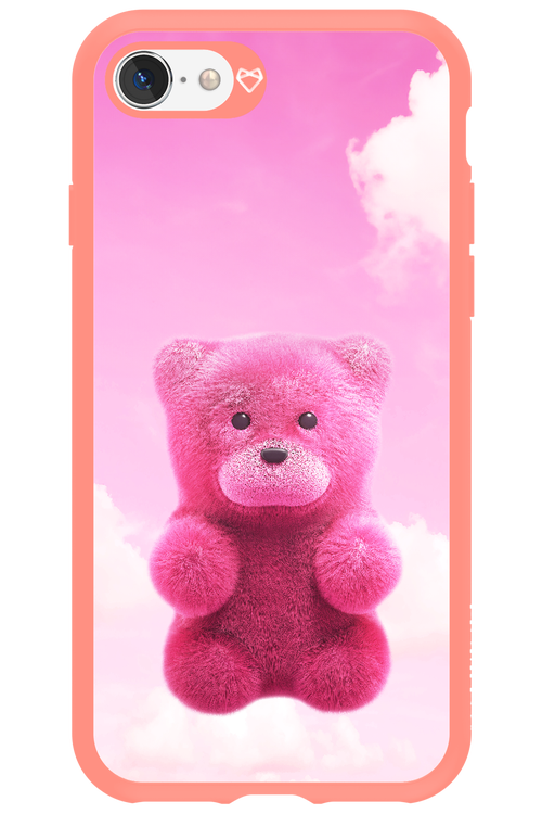 Pinky Bear Clouds - Apple iPhone SE 2022