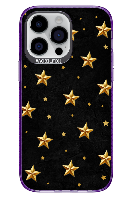 Golden Stars - Apple iPhone 14 Pro Max