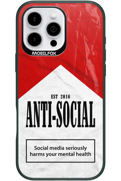 ANTI-SOCIAL II 2.0 - Apple iPhone 16 Pro Max