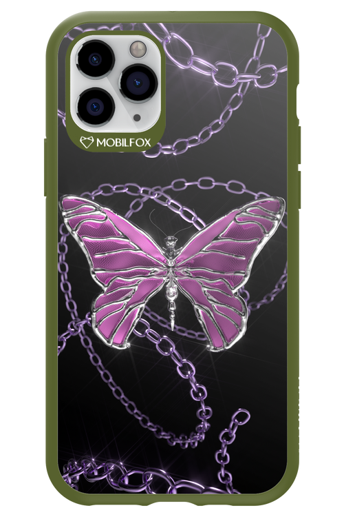 Butterfly Necklace - Apple iPhone 11 Pro