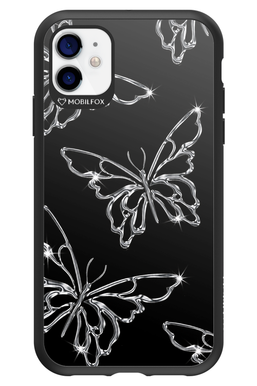 Silver Butterfly 2.0 - Apple iPhone 11