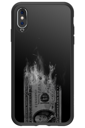 Money Burn B&W 2.0 - Apple iPhone XS Max
