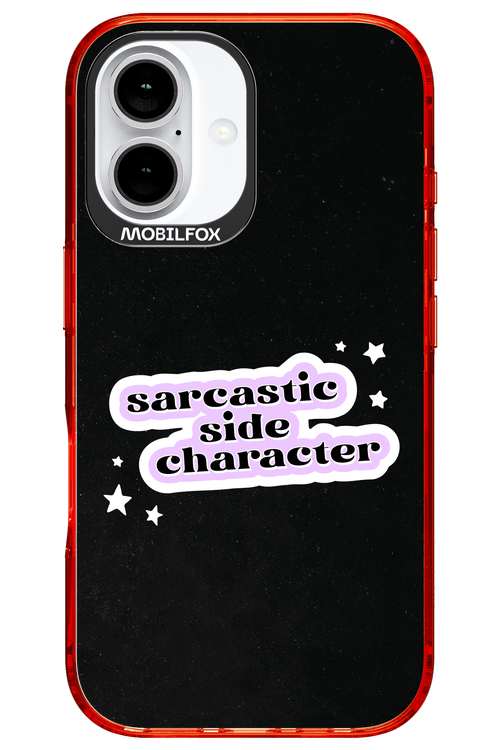 Sarcastic Black - Apple iPhone 16