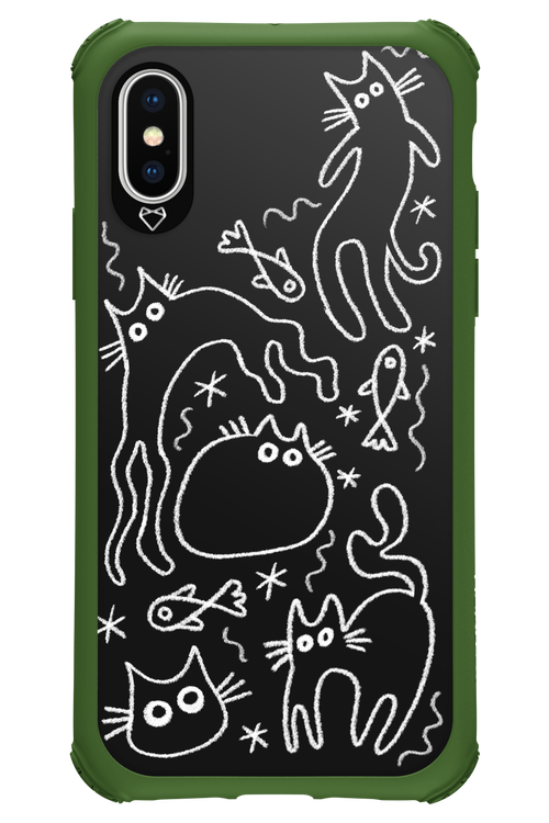 CHALK_CATS - Apple iPhone X