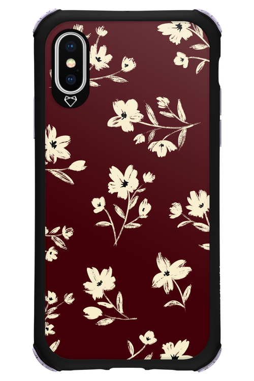 Bloom of Burgundy - Apple iPhone X
