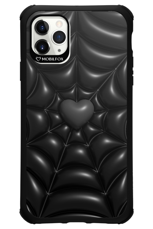 Black Spider Heart - Apple iPhone 11 Pro Max