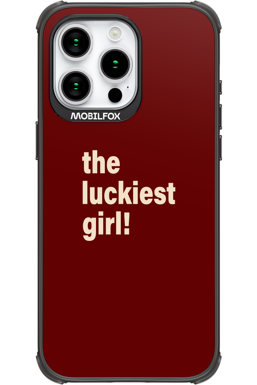 The Luckiest Girl - Apple iPhone 15 Pro Max