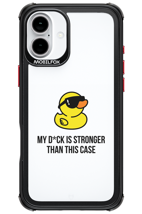 My D_ck (Transparent) 2.0 - Apple iPhone 16 Plus