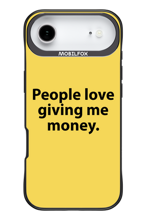 People love giving me money - Apple iPhone 17 Air