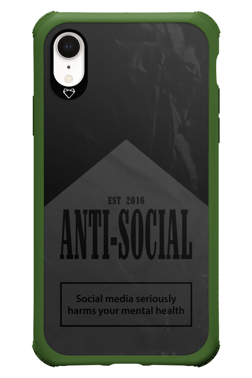 ANTI-SOCIAL (BLVCK) 2.0 - Apple iPhone XR