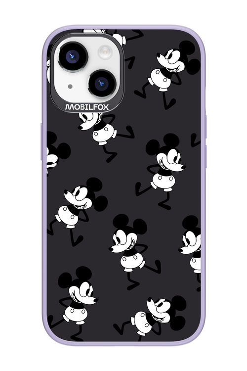 Iconic Mouse (antracite pattern) - Apple iPhone 14